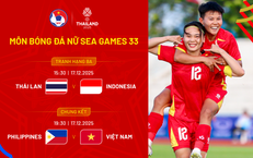 Lịch thi đấu chung kết bóng đá nữ SEA Games 33: ĐT nữ Việt Nam tái đấu Philippines