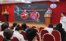 Cuộc thi 'Cơ sở y tế không khói thuốc lá': Không gian điều trị trong lành giúp nâng cao chất lượng khám, chữa bệnh