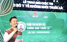 Hoàn tất tổng duyệt, sẵn sàng cho Lễ trao giải "Cơ sở y tế không khói thuốc lá"