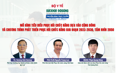 Truyền hình trực tuyến: Mô hình tiêu biểu phục hồi chức năng dựa vào cộng đồng và chương trình phát triển phục hồi chức năng giai đoạn 2023–2030, tầm nhìn 2050