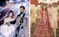 Con gái Hoa hậu Diệu Hoa xinh đẹp trong lễ cưới truyền thống Việt Nam và Ấn Độ