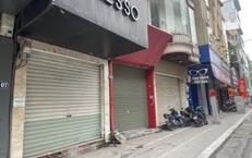 Hà Nội: Hàng loạt cửa hàng trên phố Kim Mã đóng cửa, trả mặt bằng dịp cuối năm