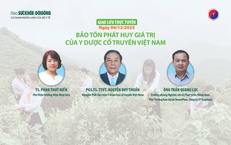 Giao lưu trực tuyến:&#160;Bảo tồn, ph&#225;t huy gi&#225; trị của y dược cổ truyền Việt Nam