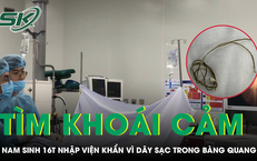 Bắt chước video mạng, nam sinh 16 tuổi phải phẫu thuật khẩn v&#236; d&#226;y sạc trong b&#224;ng quang