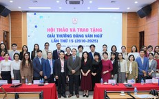 Đại học Y H&#224; Nội vinh danh c&#225;c c&#244;ng tr&#236;nh xuất sắc tại Giải thưởng Đặng Văn Ngữ lần thứ 15