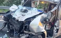 Vụ tai nạn trên cao tốc Đà Nẵng - Quảng Ngãi: Sau tiếng rầm cả xe choàng tỉnh, nhiều người hoảng loạn kêu cứu