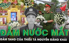 Đẫm nước mắt đ&#225;m tang Thiếu t&#225; Nguyễn Đăng Khải - chiến sĩ ng&#227; xuống khi tuổi đời c&#242;n qu&#225; trẻ