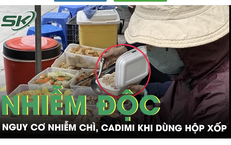Nguy cơ nhiễm độc ch&#236;, cadimi khi d&#249;ng hộp xốp đựng thực phẩm 