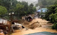 Cảnh b&#225;o nguy cơ cao xảy ra lũ qu&#233;t ở H&#224; Giang do mưa lớn