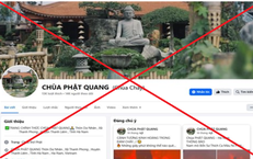 Cảnh b&#225;o giả mạo Fanpage ch&#249;a Phật Quang để k&#234;u gọi từ thiện