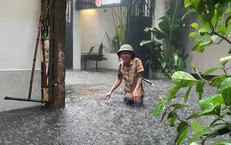 H&#224; Nội bắt đầu mưa lớn, nguy cơ ngập &#250;ng nhiều khu vực