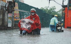 H&#224;ng loạt tuyến phố ở H&#224; Nội c&#243; nguy cơ ngập &#250;ng do mưa lớn