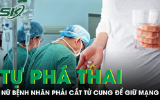 Tự ph&#225; thai ở nh&#224; bằng thuốc mua online, bệnh nh&#226;n 30 tuổi phải cắt tử cung để giữ mạng sống