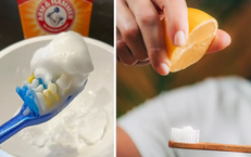 Tẩy trắng răng bằng baking soda v&#224; chanh c&#243; l&#224;m hại men răng kh&#244;ng? 