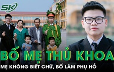 Gia cảnh đặc biệt của thủ khoa to&#224;n quốc: Mẹ kh&#244;ng biết chữ, bố l&#224;m phụ hồ