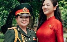 Mẹ ruột Thu Quỳnh bất ngờ lộ diện với vẻ ngo&#224;i kh&#244;ng tuổi, từng l&#224; diễn vi&#234;n đo&#224;n kịch Tổng cục Ch&#237;nh trị