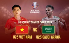 Kênh và link xem trực tiếp đội tuyển U23 Việt Nam đấu U23 Saudi Arabia tối 12/1