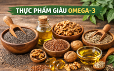 5 thực phẩm thực vật giàu omega-3 hơn cá