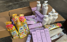 Buôn bán hàng chục tấn mỹ phẩm giả nhập từ Trung Quốc