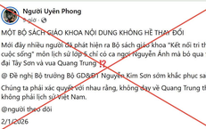 Bộ GD&amp;ĐT phản hồi thông tin thất thiệt, xuyên tạc về sách giáo khoa môn Lịch sử - Địa lí