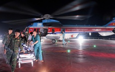 Kịp thời hội chẩn và đưa ngư dân bị nhồi máu não từ đảo Nam Yết vào đất liền