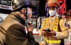 Tăng cường kiểm tra nồng độ cồn phòng ngừa hành vi gây mất an ninh, trật tự trong thời gian diễn ra Đại hội Đảng