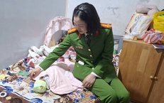 Bé gái sơ sinh bị bỏ rơi gần trường tiểu học lúc rạng sáng