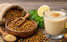 7 lợi ích sức khỏe khi uống nước bột đậu xanh rang