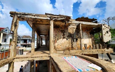 Cận cảnh di tích Trường Bồ Đề sau thời gian tu bổ, tôn tạo