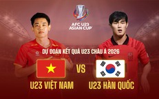 Kênh và link xem trực tiếp đội tuyển U23 Việt Nam đấu U23 Hàn Quốc tối 23/1