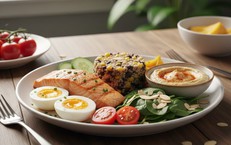 Mẹo phối hợp đạm động vật với thực vật: 6 thực đơn gợi ý giúp dáng đẹp, tóc đen