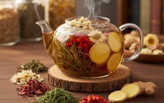 Một loại trà kết hợp 5 loại thảo mộc giúp mái tóc khỏe đẹp