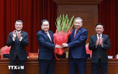 Điện, thư chúc mừng Tổng Bí thư BCH TW Đảng Cộng sản Việt Nam khóa XIV Tô Lâm