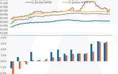 Tỷ giá tự do nhích tăng do áp lực từ giá vàng