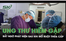 Mổ ruột thừa cấp cứu phát hiện ung thư hiếm gặp