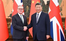Chủ tịch Trung Quốc Tập Cận Bình hội đàm với Thủ tướng Anh Keir Starmer