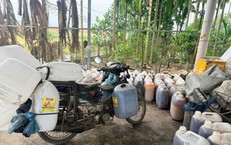 Thu mua gần 2 tấn dầu ăn, mỡ heo đã qua sử dụng để bán kiếm lời