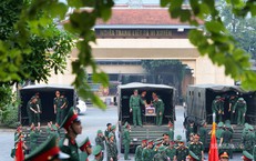 Diễn tập nghi thức đón 93 hài cốt liệt sĩ về Nghĩa trang Vị Xuyên