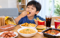 Thực phẩm siêu chế biến ảnh hưởng thế nào đến sự phát triển của trẻ?