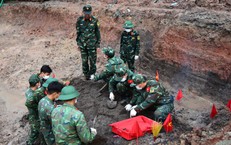 Xúc động tìm thấy thêm 20 hài cốt liệt sĩ tại Công viên Lê Thị Riêng
