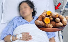 Người phụ nữ 57 tuổi suýt hỏng gan vì dùng nghệ theo cách này