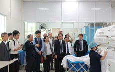 Nhà giặt y tế công nghệ Nhật Bản đầu tiên tại phía Nam được bàn giao