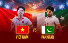 Kênh và link xem trực tiếp đội tuyển Việt Nam vs Pakistan ngày 2/10