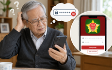 [INFOGRAPHIC] Cẩm nang 3 bước lấy lại mật khẩu VNeID cho người cao tuổi