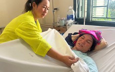 Một mình nuôi con trai khuyết tật, người mẹ Hà Nhì giờ mang bệnh cần chi phí phẫu thuật