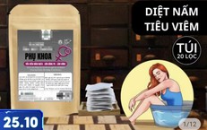 Sản phẩm xông vùng kín quảng cáo làm hồng, se khít: Chuyên gia nói 'đừng tin'