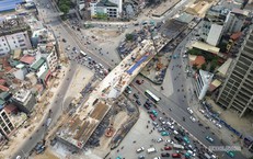 Hai cầu vượt Vành đai 1 tăng tốc thi công, hướng tới hoàn thành cuối năm 2026
