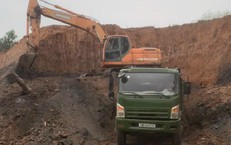 Khởi tố giám đốc doanh nghiệp khai thác trái phép hơn 9.000 m³ đất