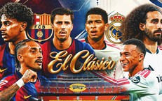 Lịch thi đấu bóng đá hôm nay ngày 25/10 - 26/10: Siêu kinh điển Barcelona vs Real Madrid