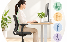 3 tư thế làm việc giúp hạn chế tích mỡ bụng, gù lưng